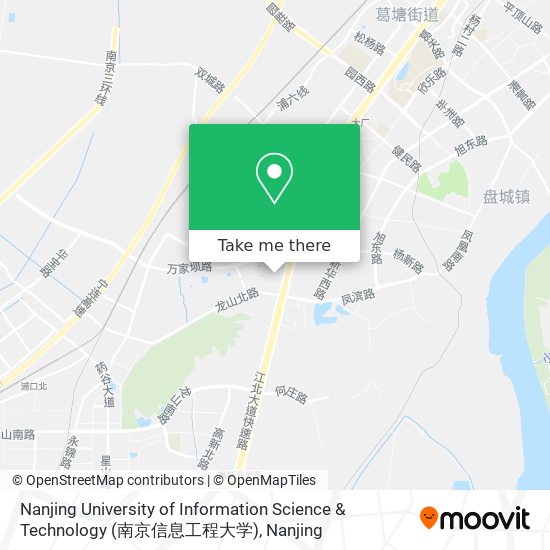 Nanjing University of Information Science & Technology (南京信息工程大学) map