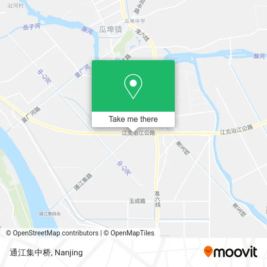 通江集中桥 map