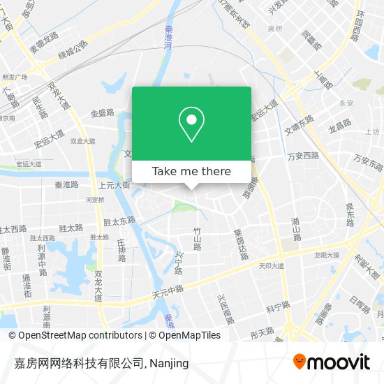 嘉房网网络科技有限公司 map