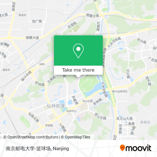 南京邮电大学-篮球场 map
