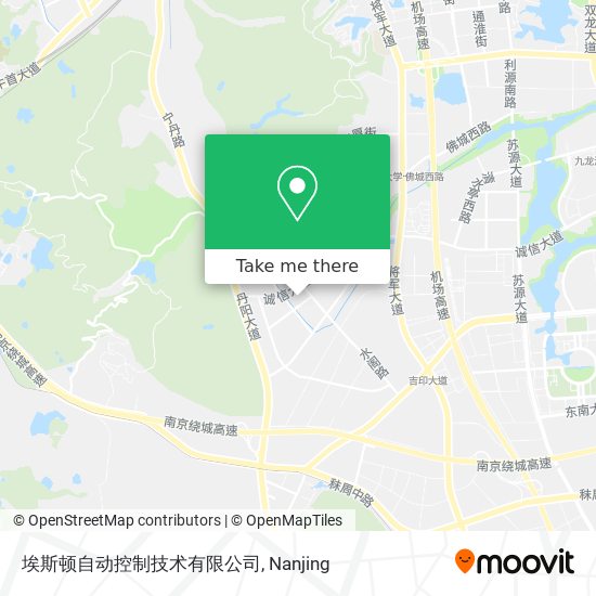 埃斯顿自动控制技术有限公司 map