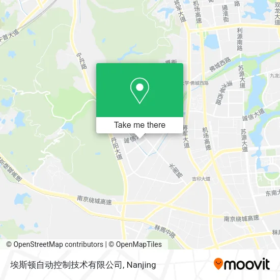 埃斯顿自动控制技术有限公司 map