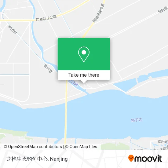 龙袍生态钓鱼中心 map
