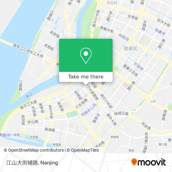 江山大街辅路 map