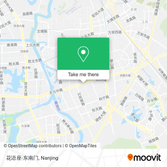 花语座-东南门 map