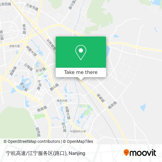 宁杭高速/江宁服务区(路口) map