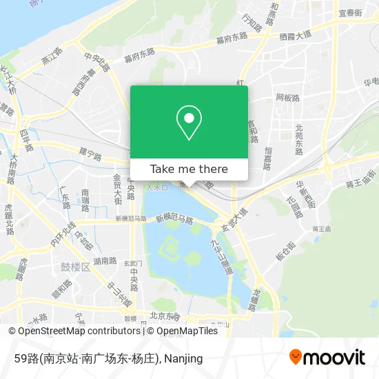59路(南京站·南广场东-杨庄) map