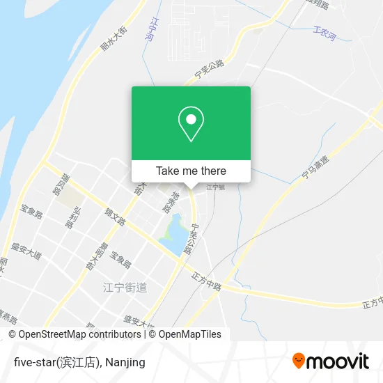 five-star(滨江店) map