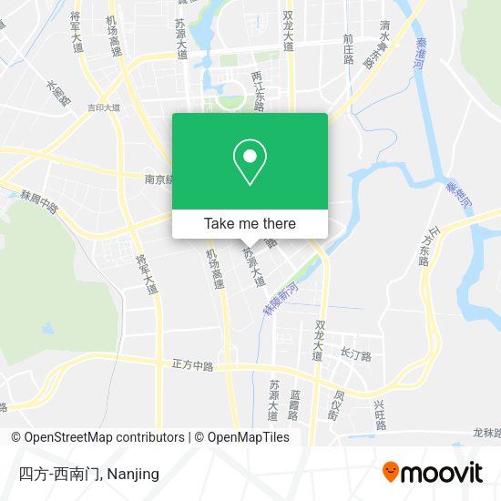 四方-西南门 map