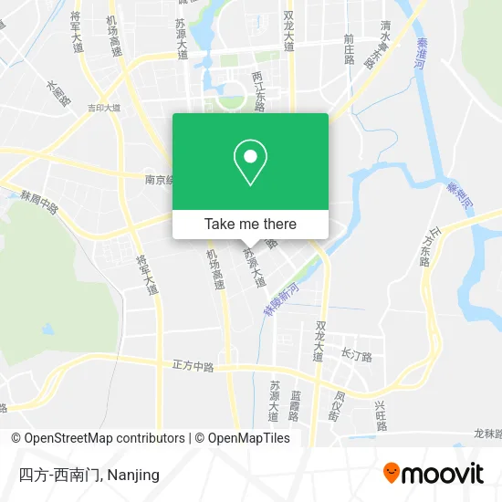 四方-西南门 map
