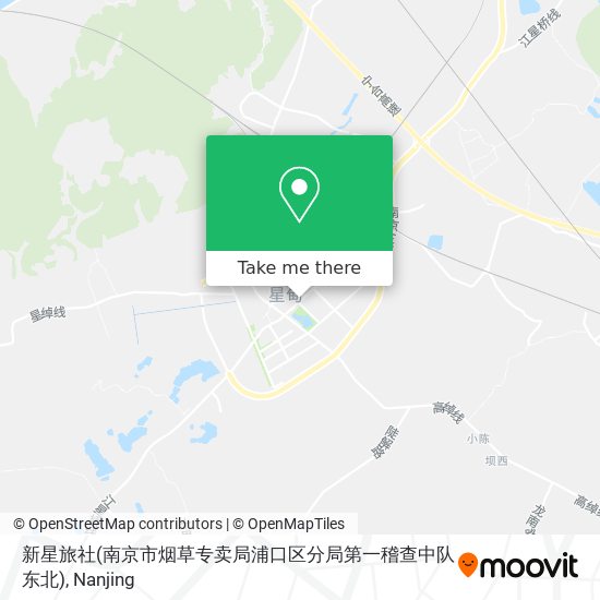 新星旅社(南京市烟草专卖局浦口区分局第一稽查中队东北) map