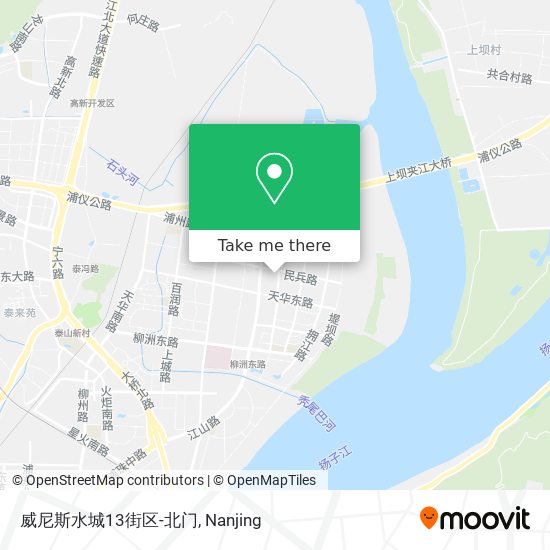 威尼斯水城13街区-北门 map