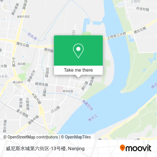 威尼斯水城第六街区-13号楼 map