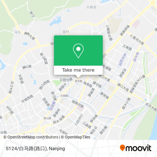 S124/白马路(路口) map