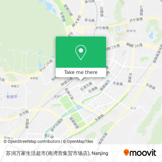 苏润万家生活超市(南湾营集贸市场店) map