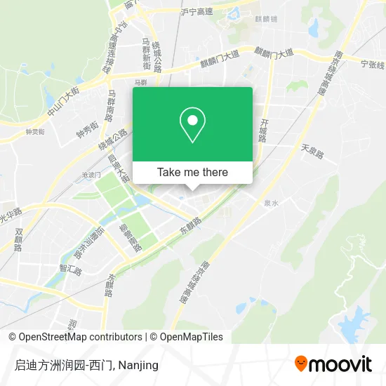 启迪方洲润园-西门 map