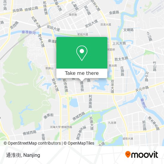 通淮街 map