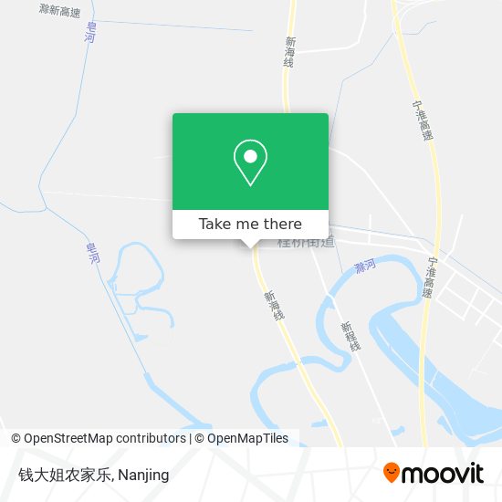 钱大姐农家乐 map