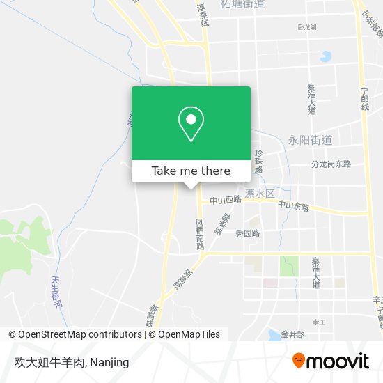 欧大姐牛羊肉 map