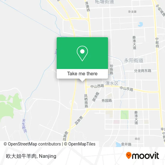 欧大姐牛羊肉 map