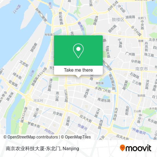 南京农业科技大厦-东北门 map