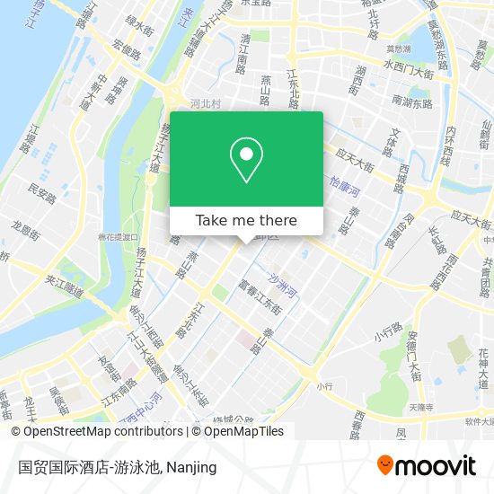 国贸国际酒店-游泳池 map