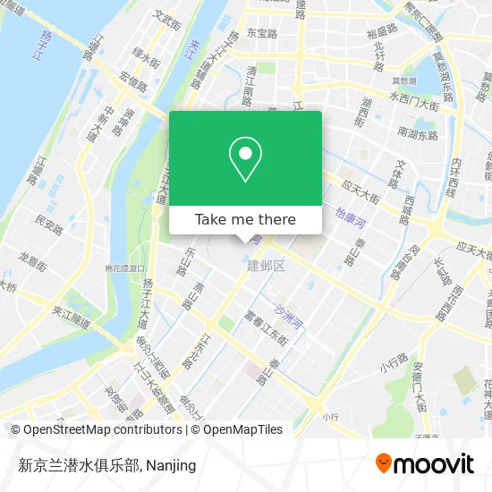 新京兰潜水俱乐部 map