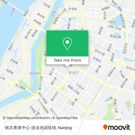 南京奥体中心-游泳池训练馆 map