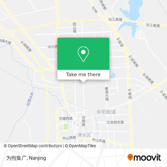 为煦集广 map