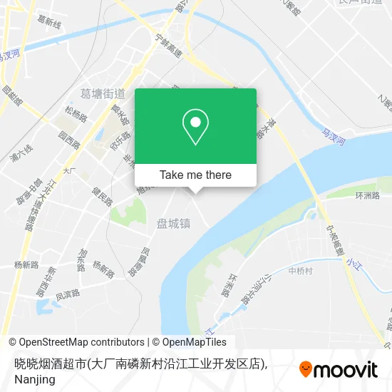 晓晓烟酒超市(大厂南磷新村沿江工业开发区店) map
