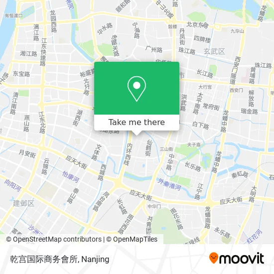 乾宫国际商务會所 map