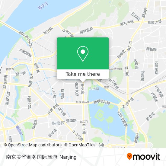 南京美华商务国际旅游 map