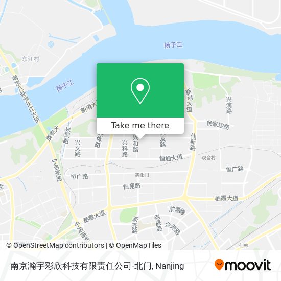 南京瀚宇彩欣科技有限责任公司-北门 map