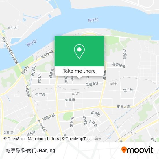 翰宇彩欣-南门 map