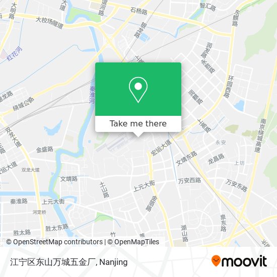 江宁区东山万城五金厂 map
