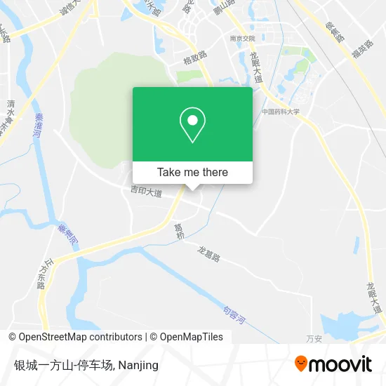 银城一方山-停车场 map