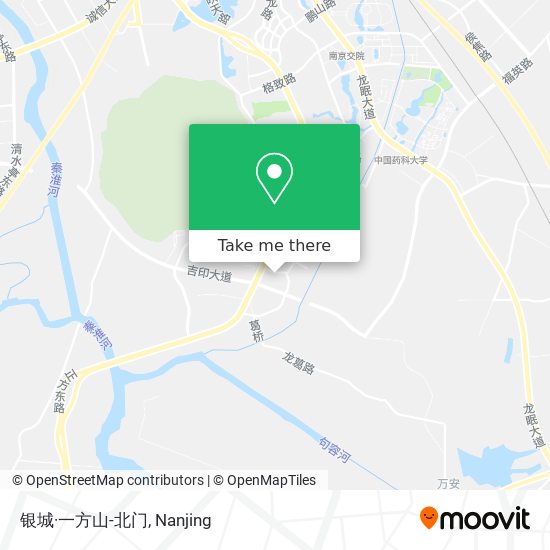 银城·一方山-北门 map