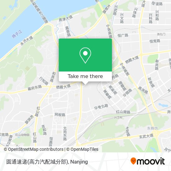 圆通速递(高力汽配城分部) map
