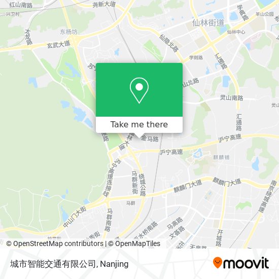 城市智能交通有限公司 map