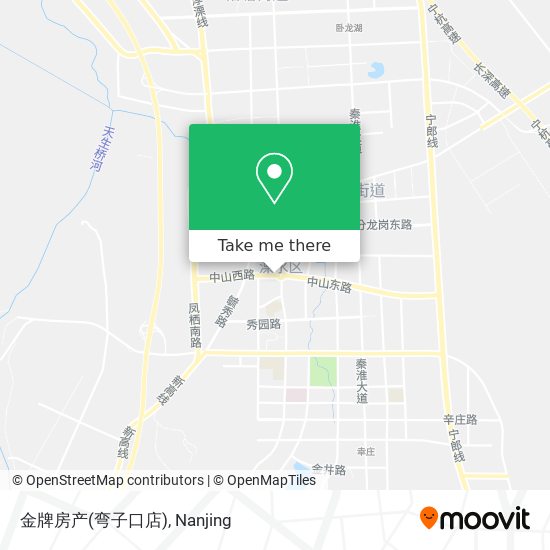 金牌房产(弯子口店) map