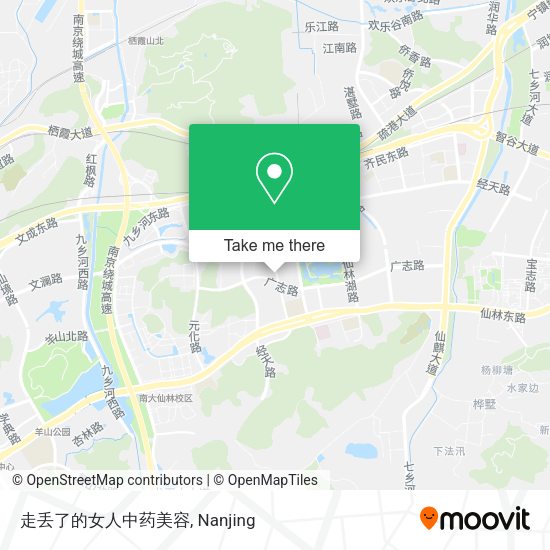 走丢了的女人中药美容 map
