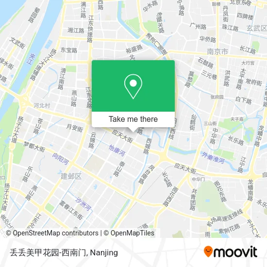 丢丢美甲花园-西南门 map