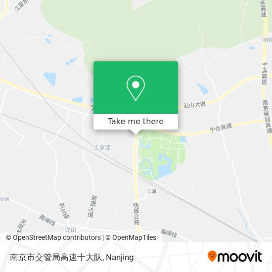 南京市交管局高速十大队 map
