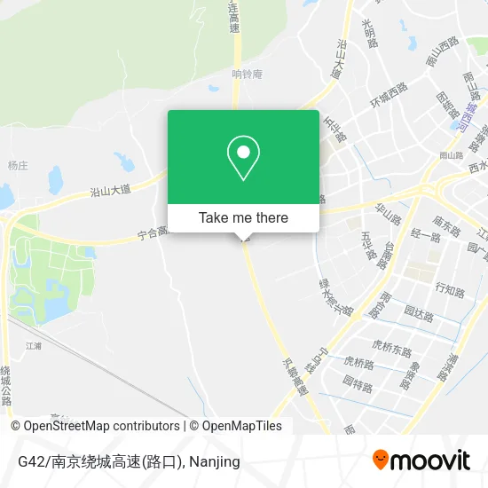 G42/南京绕城高速(路口) map