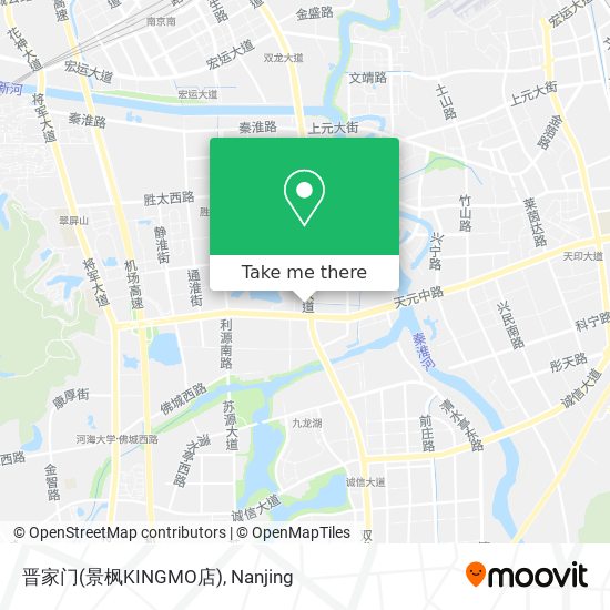 晋家门(景枫KINGMO店) map