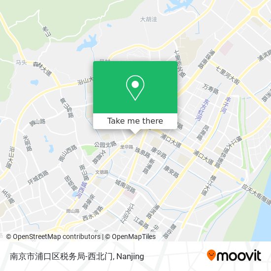 南京市浦口区税务局-西北门 map