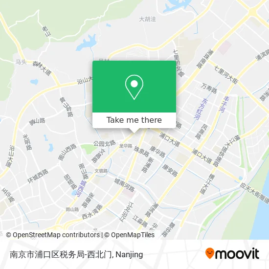南京市浦口区税务局-西北门 map