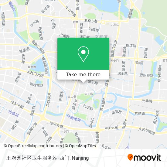 王府园社区卫生服务站-西门 map