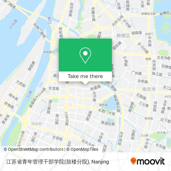 江苏省青年管理干部学院(鼓楼分院) map