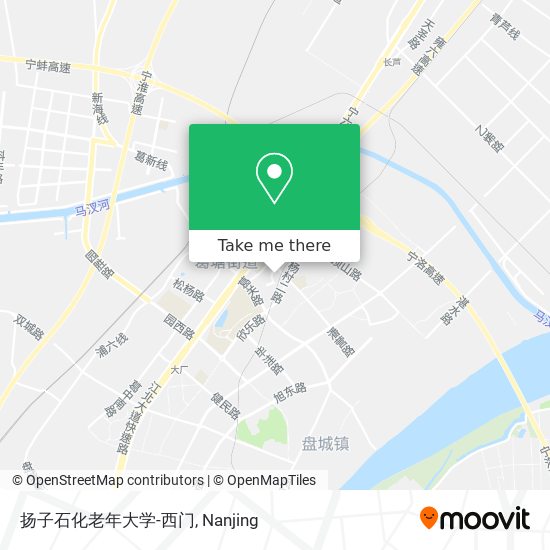 扬子石化老年大学-西门 map